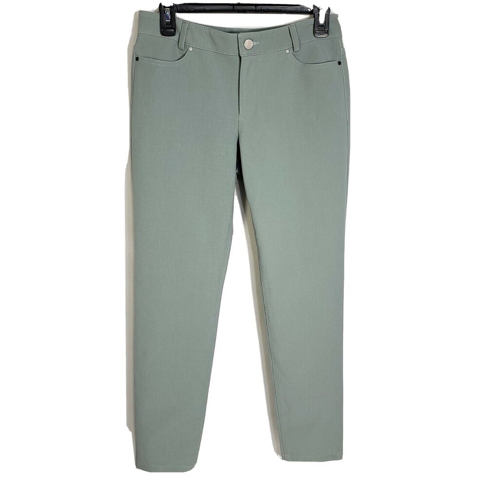 Worth New York Womens Jeans Size 2 Tapered Leg Denim Mid Rise Sage Pants Stretch